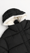 Winter quilted jacket with hood