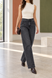Women's graphite high-rise skater jeans