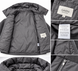 Demi-season jacket with hood