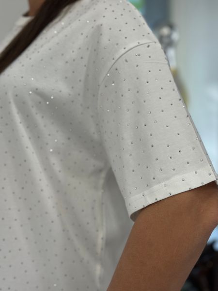 Basic Oversize with rhinestones