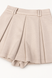 Pleated skirt-shorts