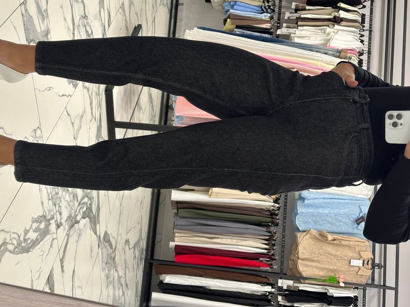 MOM black stretch