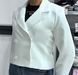 Classic cropped jacket (double-breasted)