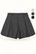 Pleated skirt-shorts M