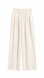 Linen pants, milky